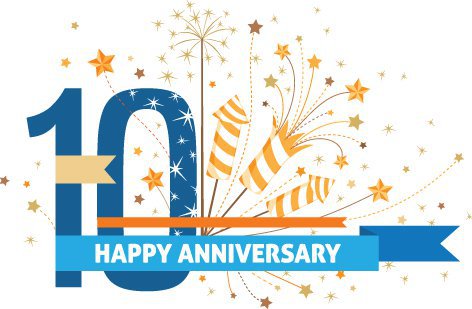 10Th Anniversary Logo