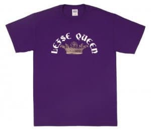 Top Ten Gifts @ Lefse Time 6 Lefse-Queen-T-Shirt-Purple