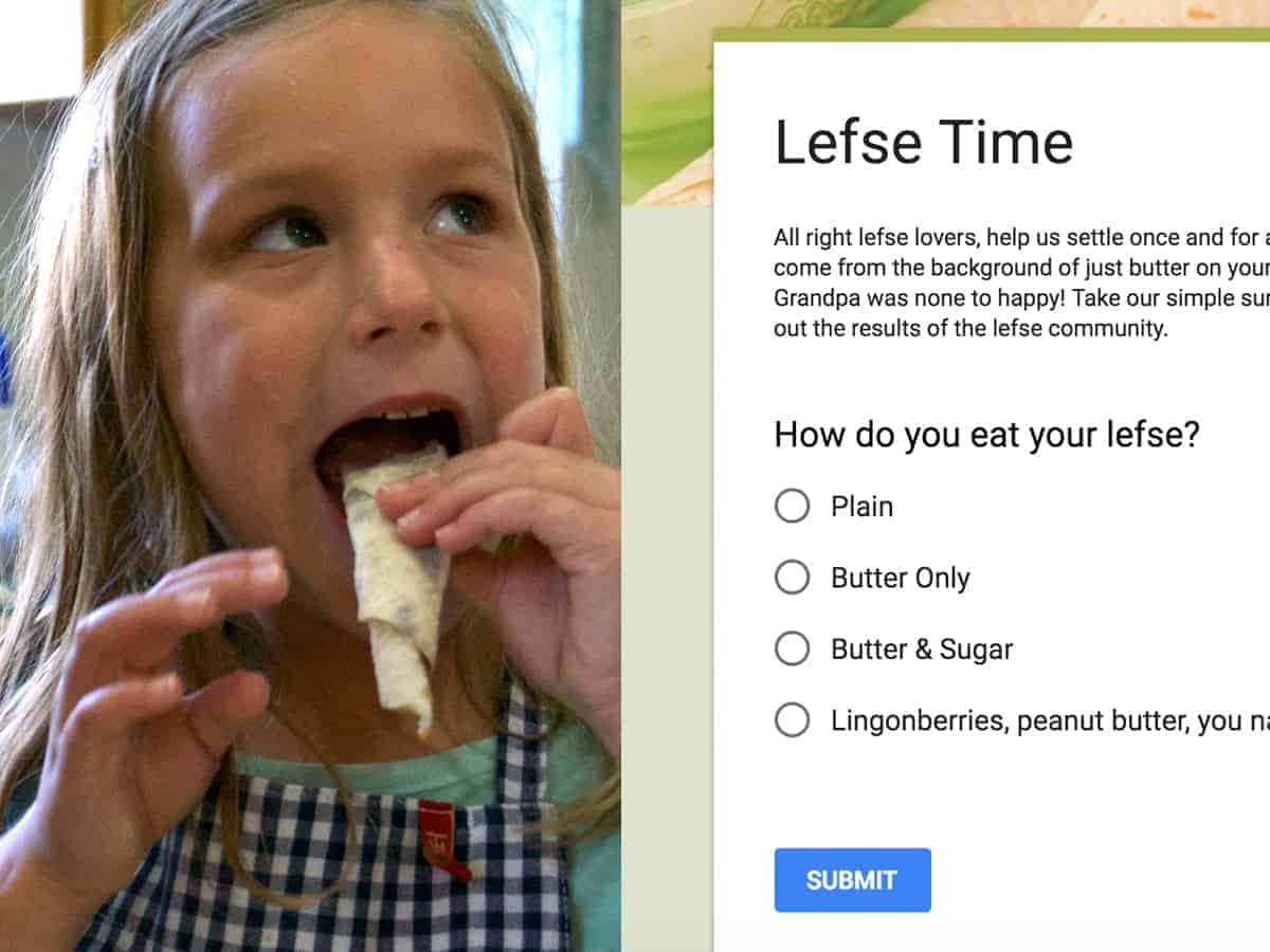 Lefse Survey Facebook