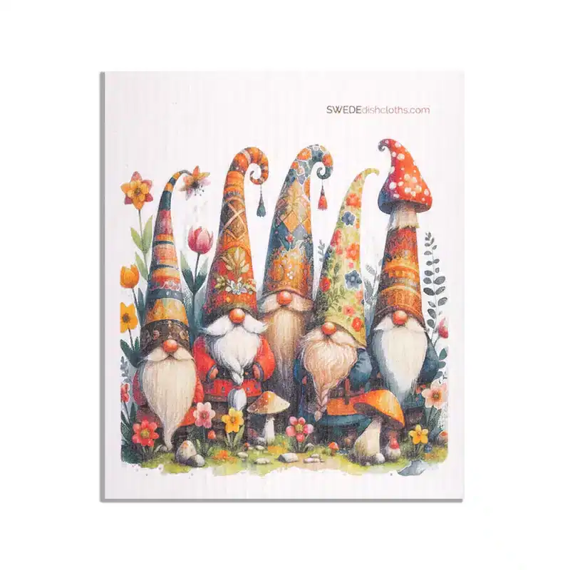 Mixed Gnome Swedish Dish Cloth - Set Of 3 7 Mixed Gnome Swedish Dish Cloth - Set Of 3 - Image 5