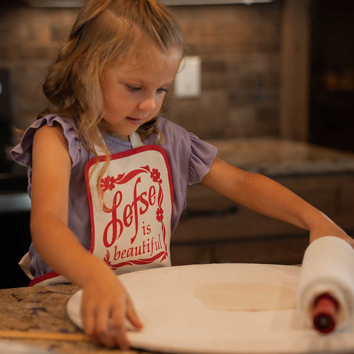 Lifestyle Lefse Apron Childrens 1