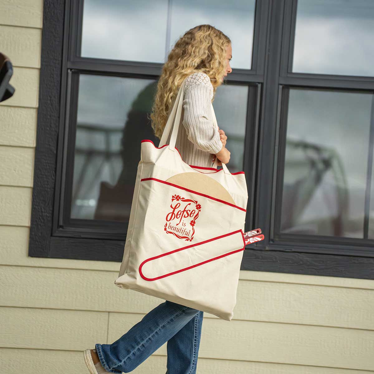 Lifestyle Lefse Making Tool Storage Tote Bag